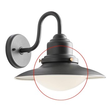 Szkło zamienne do zewnętrznej oprawy oświetleniowej Redo - ELIO