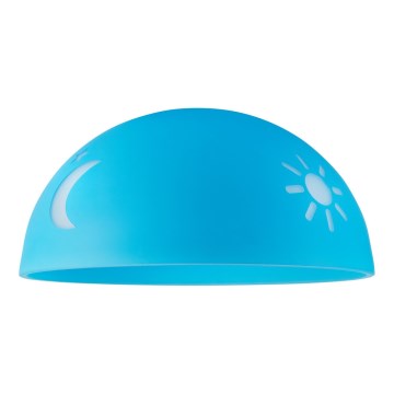 Szkło zamienne do żyrandola DAY & NIGHT E27 śr. 30 cm niebieski