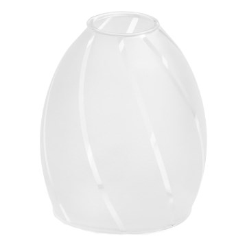 Szkło zamienne do żyrandola E14, Ø 7,2 cm, białe