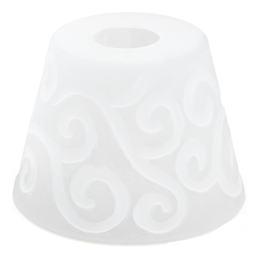 Szkło zamienne do żyrandola E27 śr. 15 cm biały