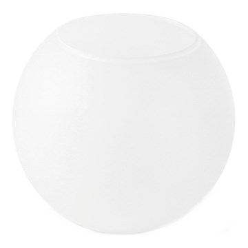 Szkło zamienne do żyrandola E27, średnica 15 cm, białe