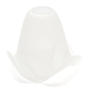 Szkło zamienne do żyrandola i lampa SISI E14 śr. 13 cm biały