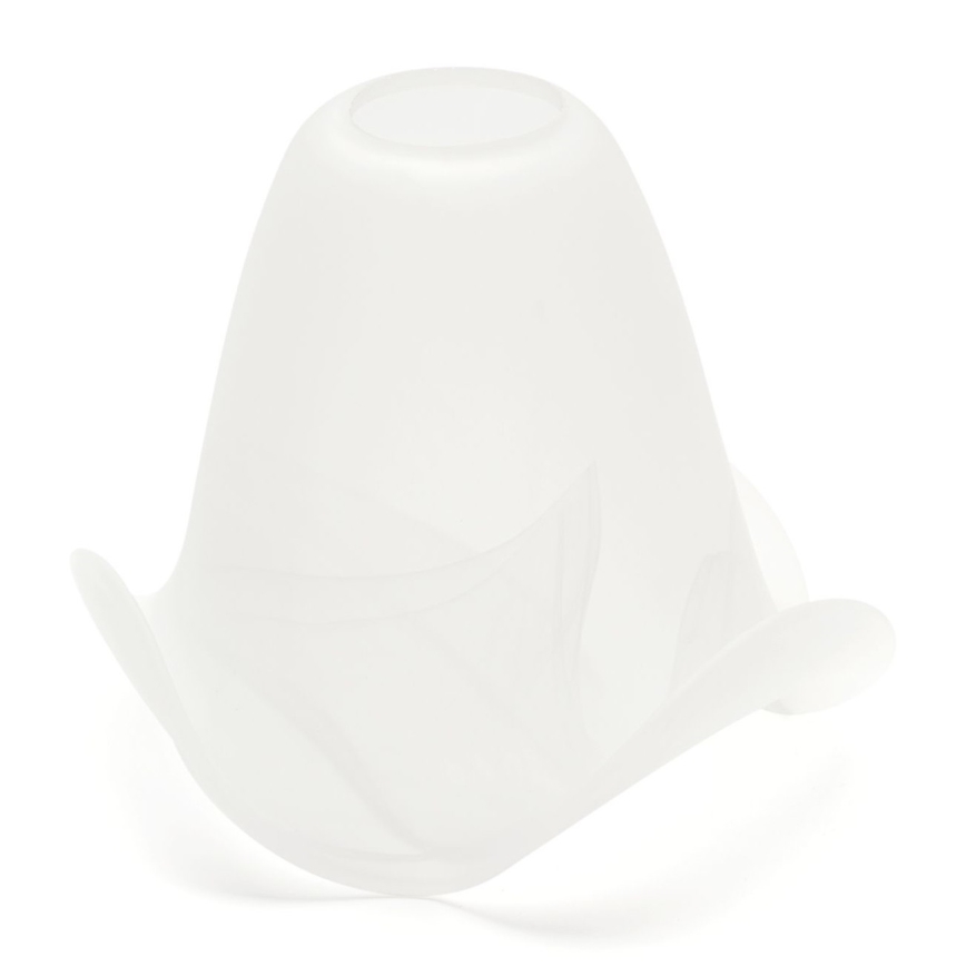 Szkło zamienne do żyrandola i lampa SISI E14 śr. 13 cm biały