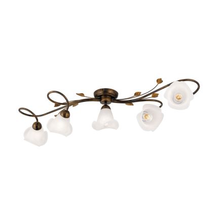 Szkło zamienne do żyrandola i lampa SISI E14 śr. 13 cm biały