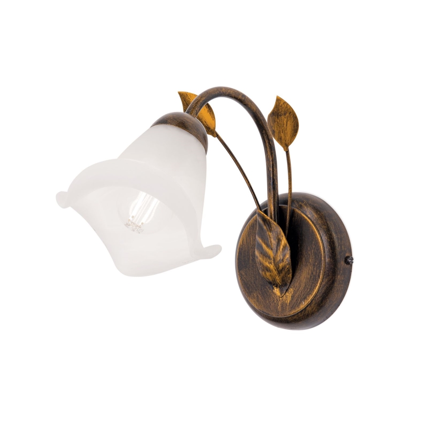 Szkło zamienne do żyrandola i lampa SISI E14 śr. 13 cm biały