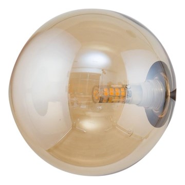 Szkło zamienne do żyrandola, lampy stołowej i kinkietu ORO G9, śr. 14 cm, beżowe