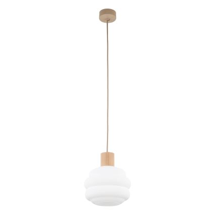 Szkło zamienne do żyrandola MELIA E27 o średnicy 20 cm, białe