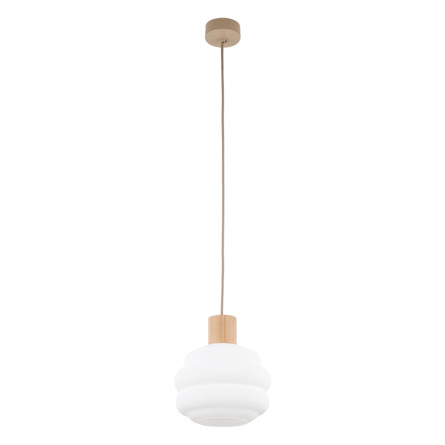Szkło zamienne do żyrandola MELIA E27 o średnicy 20 cm, białe