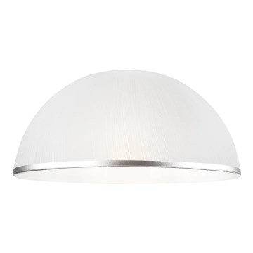 Szkło zamienne do żyrandola RETRO, ANTICO E27 średnica 30 cm białe/srebrne