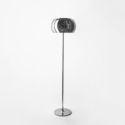 Uniwersalne szkło zamienne do oprawy G9, średnica 40 cm, dymione szare