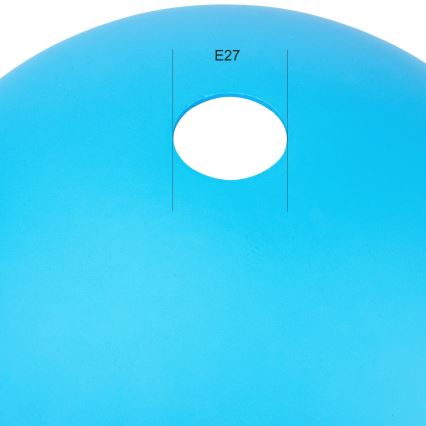 Szkło zamienne do żyrandola DAY & NIGHT E27 śr. 30 cm niebieski