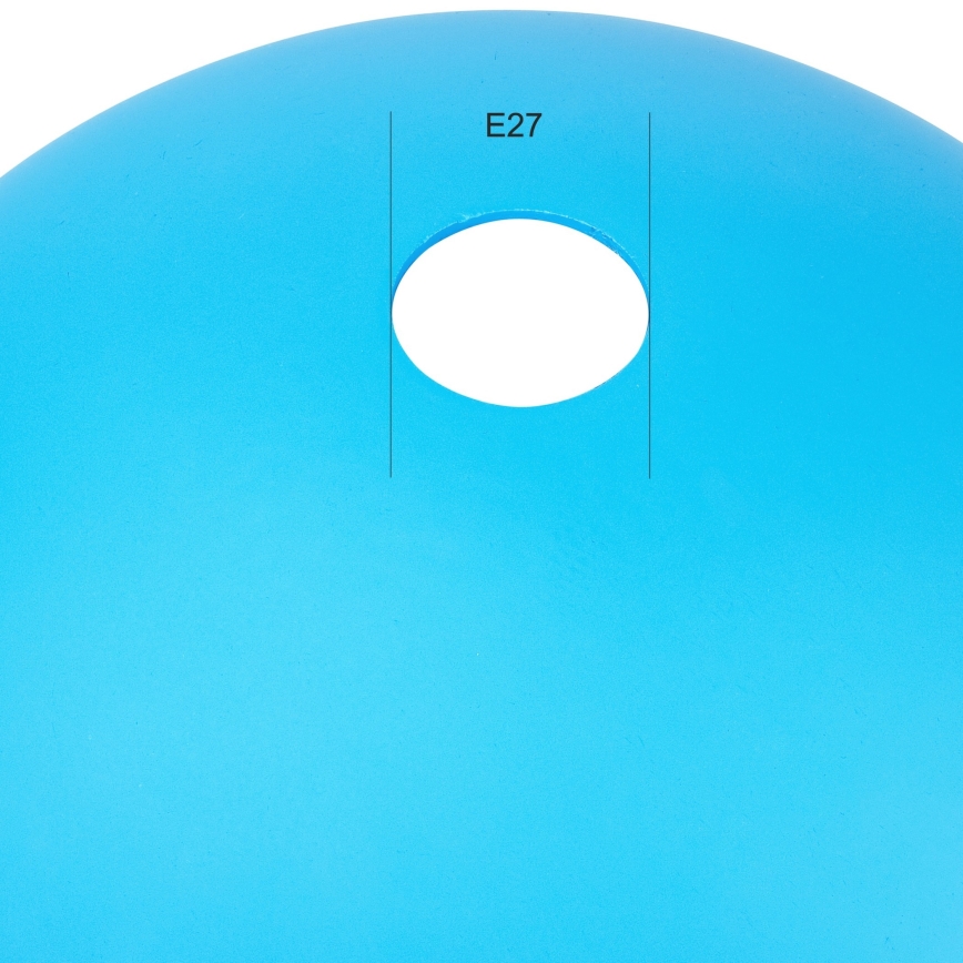 Szkło zamienne do żyrandola DAY & NIGHT E27 śr. 30 cm niebieski