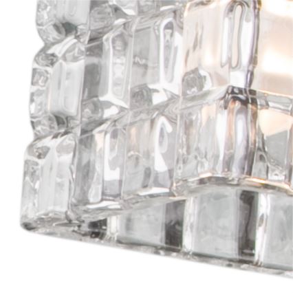 Wymienne szkło do lampy sufitowej E14/65x65 mm przezroczyste