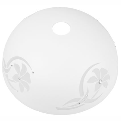Szkło zamienne do żyrandola LILLY E27 śr. 30 cm biały
