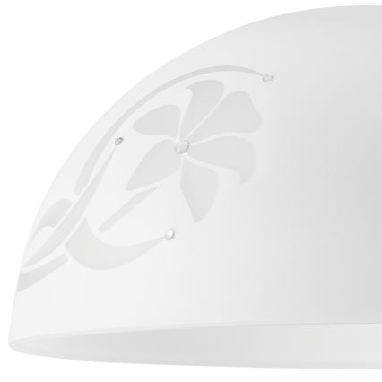 Szkło zamienne do żyrandola LILLY E27 śr. 30 cm biały