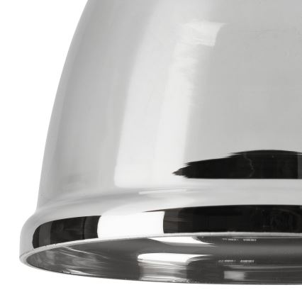 Szkło zamienne do żyrandola MARIO E27 śr. 16 cm chrom błyszczący