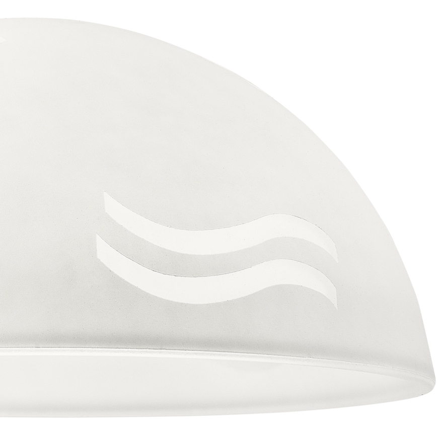 Szkło zamienne do żyrandola SFERA E27 140x300 mm biały