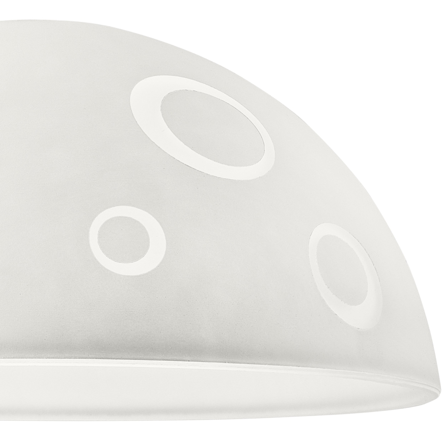 Szkło zamienne do żyrandola SFERA E27 140x300 mm biały