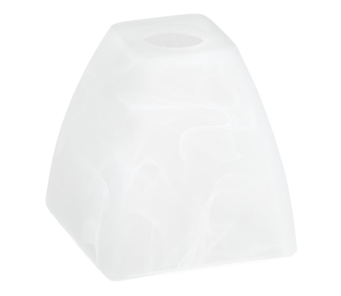 Szkło zamienne do żyrandola E14 10x13 cm biały
