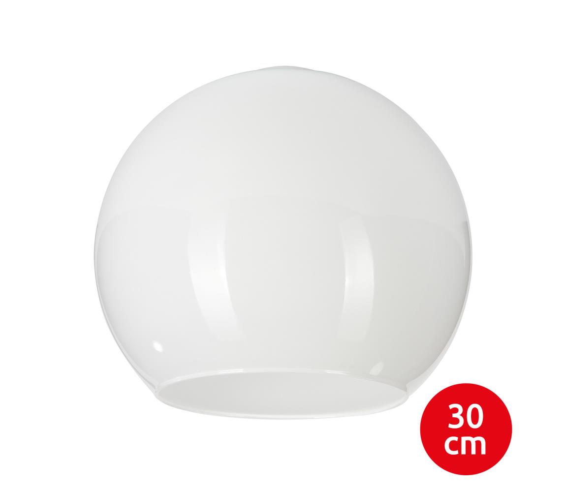 Szkło zamienne do żyrandola KULA E27, Ø 30 cm, białe