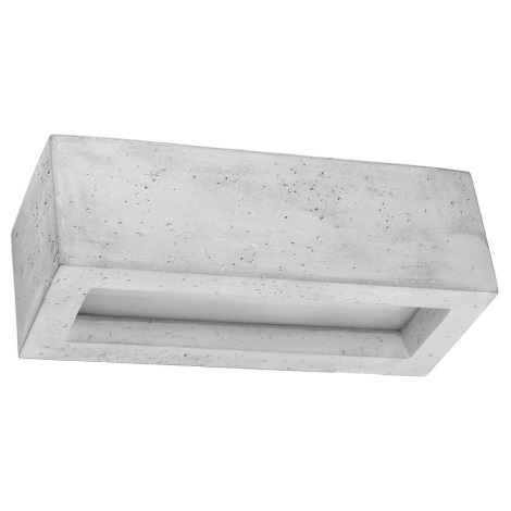 Tablica informacyjna VEGA 1xE27/60W/230V 30 cm beton