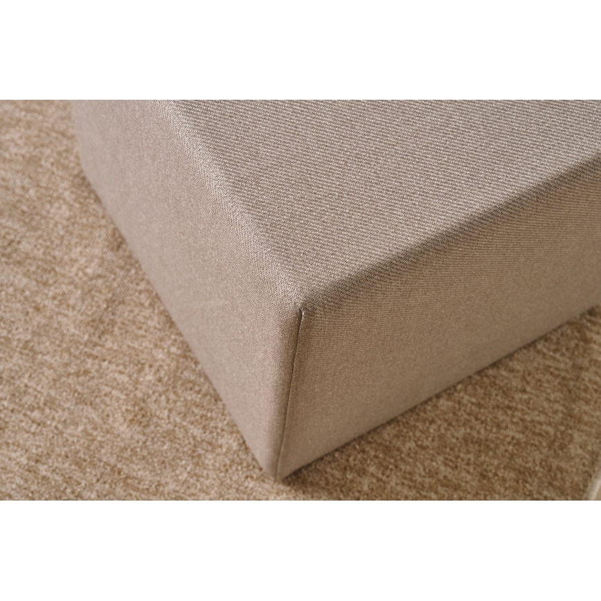Taboret CUBI 40x40 cm beżowy