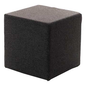 Taboret CUBI 40x40 cm ciemnobrązowy