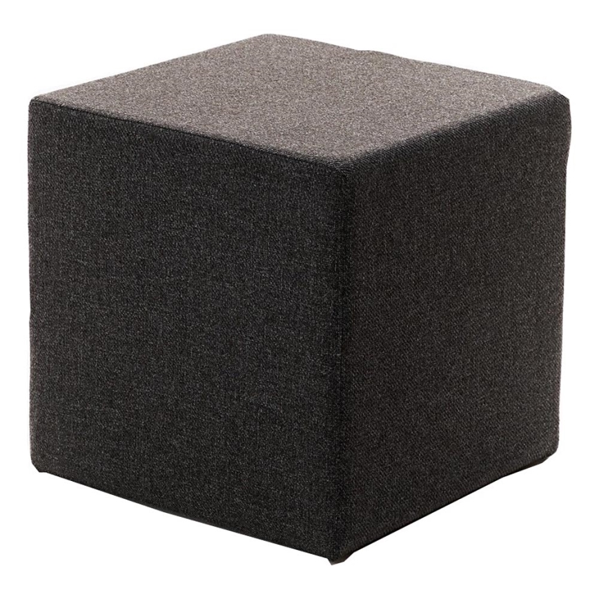 Taboret CUBI 40x40 cm ciemnobrązowy
