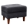Taboret GALA 42x54 cm antracyt