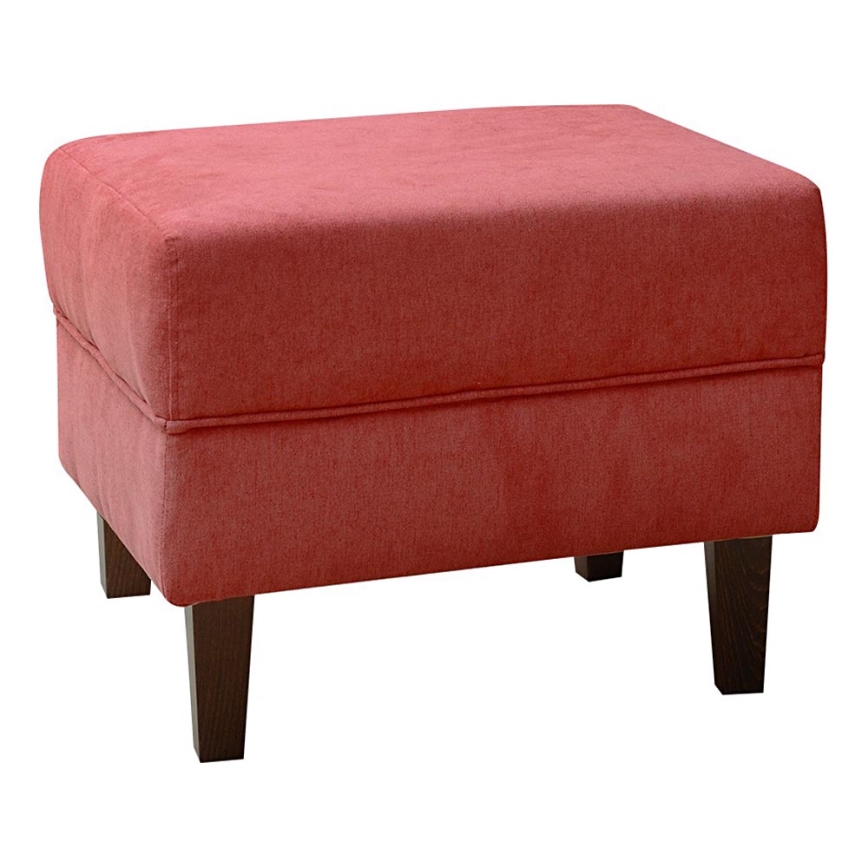 Taboret GALA 42x54 cm czerwony