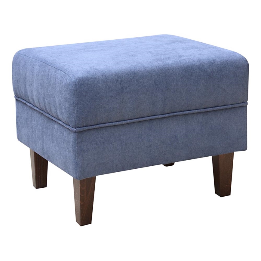 Taboret GALA 42x54 cm niebieski