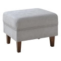 Taboret GALA 42x54 cm szary