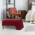 Taboret KATE 40x84 cm czerwony
