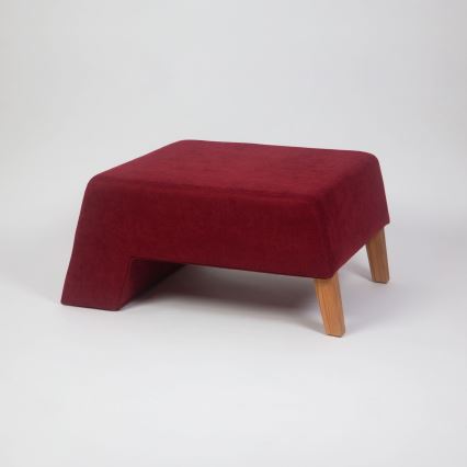 Taboret KATE 40x84 cm czerwony