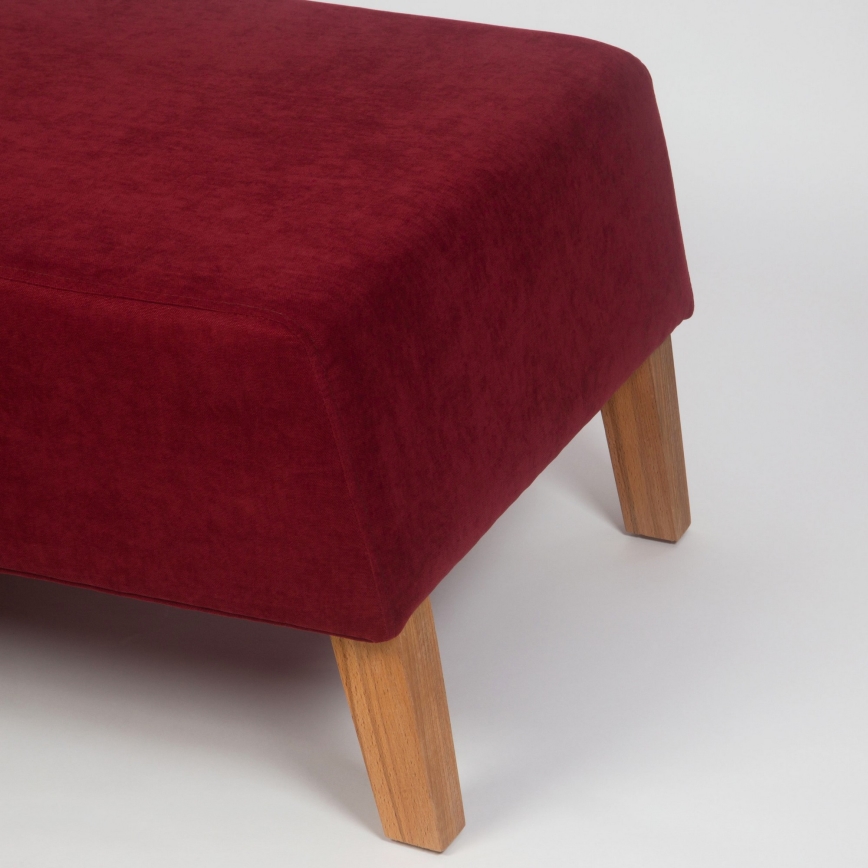 Taboret KATE 40x84 cm czerwony