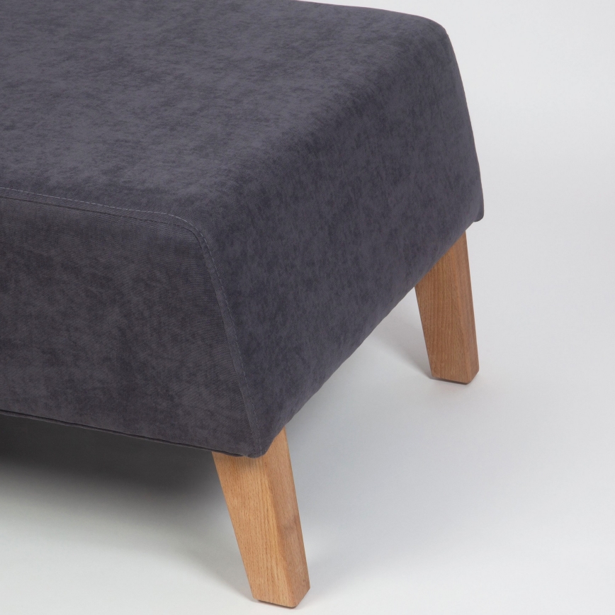 Taboret KATE 60x84 cm szary