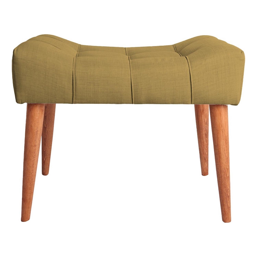 Taboret LUMI 40x58 cm brązowy
