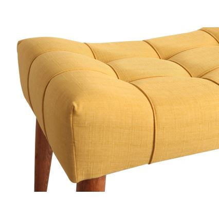 Taboret LUMI 40x58 cm żółty