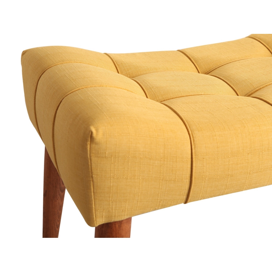 Taboret LUMI 40x58 cm żółty