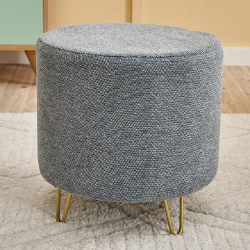 Taboret NANI śr. 40 cm szary