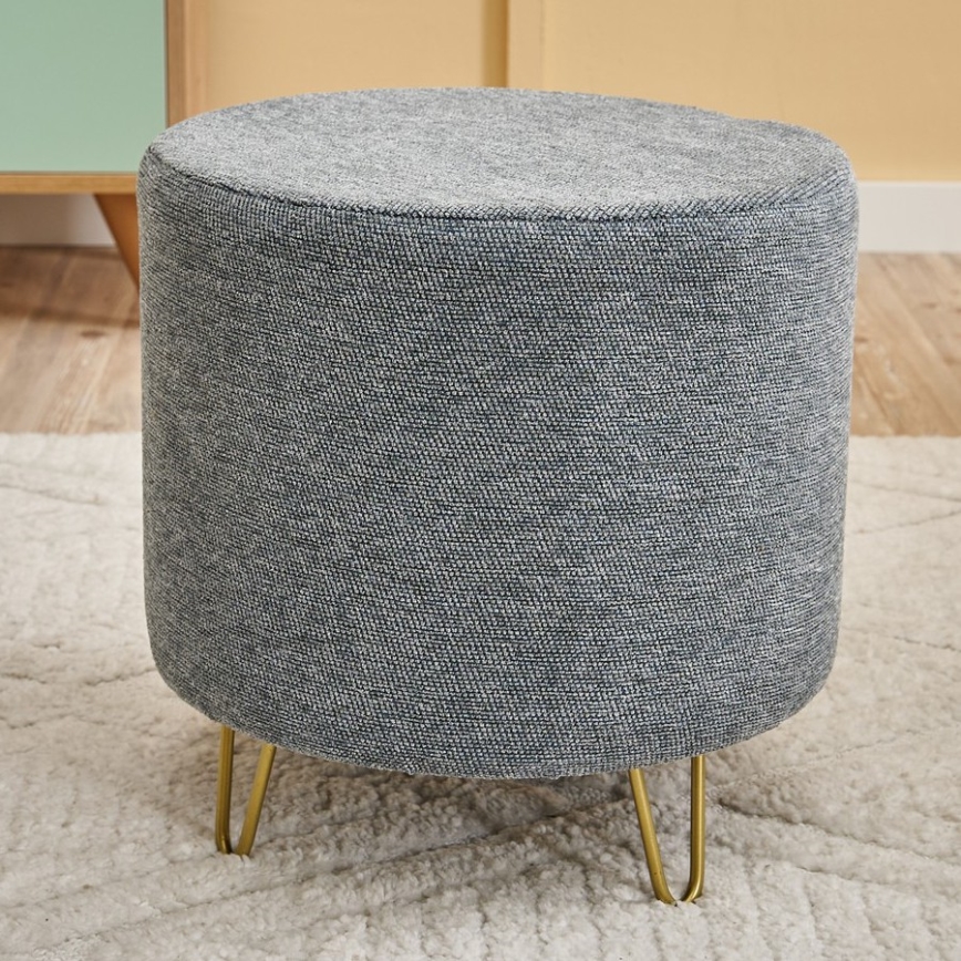 Taboret NANI śr. 40 cm szary