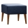 Taboret NIMO 46x50 cm niebieski