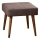 Taboret NUTO 46x46 cm antracyt