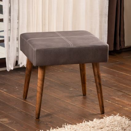 Taboret NUTO 46x46 cm antracyt