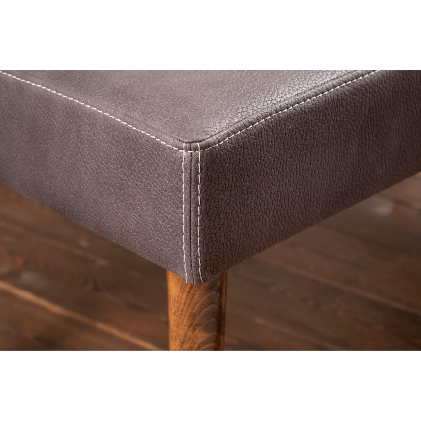 Taboret NUTO 46x46 cm antracyt