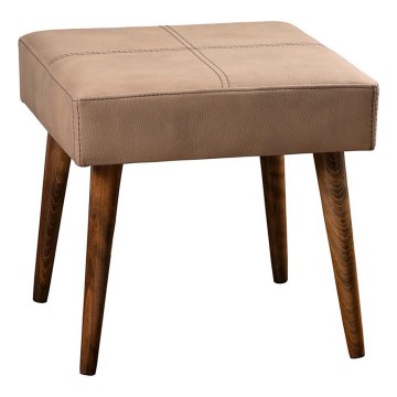 Taboret NUTO 46x46 cm brązowy