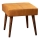 Taboret NUTO 46x46 cm pomarańczowy