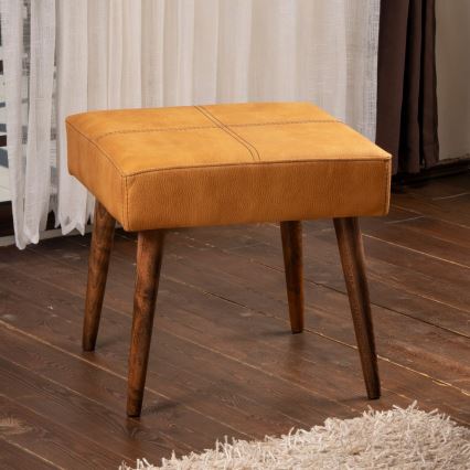 Taboret NUTO 46x46 cm pomarańczowy