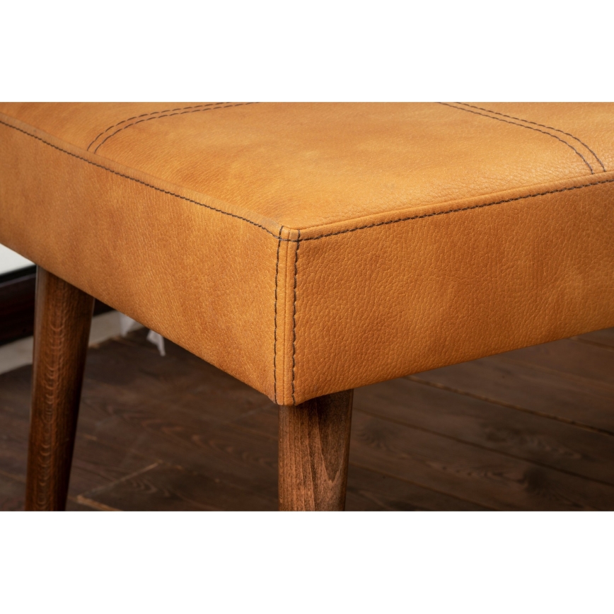Taboret NUTO 46x46 cm pomarańczowy
