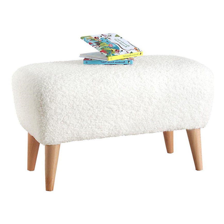 Taboret PIXI 32x61 cm biały
